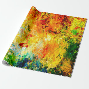 Colourful Artist Palette Wrapping Paper