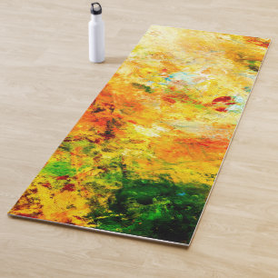Colourful Artist Palette Yoga Mat