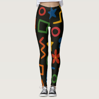 Colourful Artistic Background  Leggings