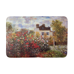 Colourful Artistic Garden Landscape Bath Mat