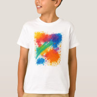 Colourful Artistic Kids T-Shirt