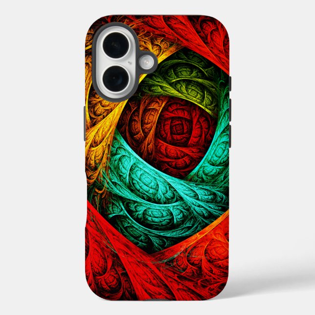 Colourful Artistic Modern Abstract Art Pattern #09 Case-Mate iPhone Case (Back)