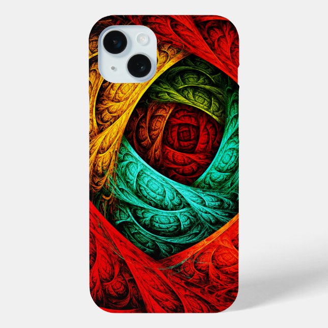 Colourful Artistic Modern Abstract Art Pattern #09 Case-Mate iPhone Case (Back)