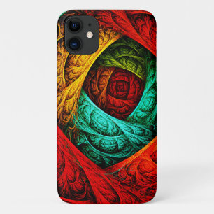 Colourful Artistic Modern Abstract Art Pattern #09 iPhone 11 Case