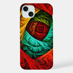 Colourful Artistic Modern Abstract Art Pattern #09 iPhone 15 Plus Case