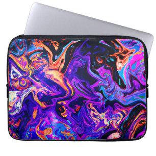 Colourful Artistic Patterns Laptop Sleeve