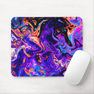 Colourful Artistic Patterns Mouse Mat