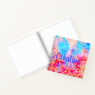Colourful Artsy Aesthetic Cute Modern Sketch Notebook