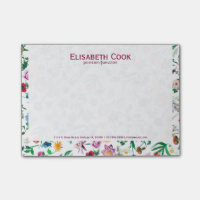Colourful Assorted Flowers Custom White Background