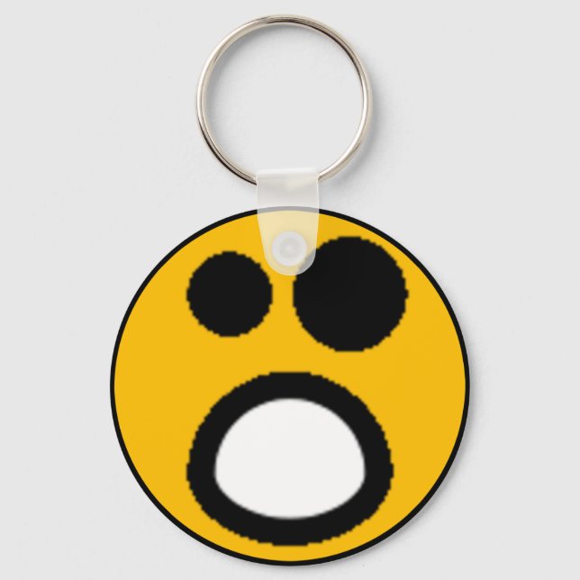 Colourful Assorted Smileys(See Description) Key Ring (Front)