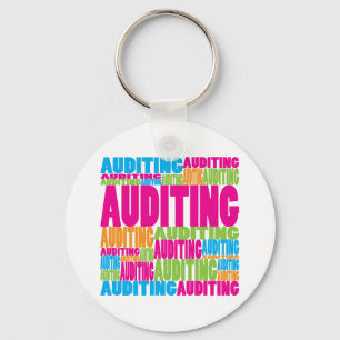 Colourful Auditing Key Ring
