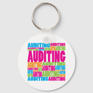 Colourful Auditing Key Ring