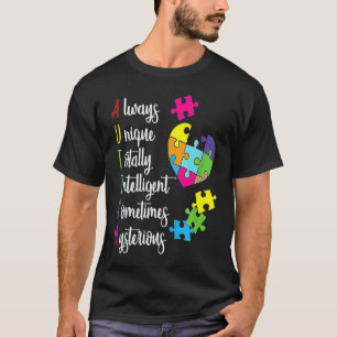 Colourful Autism Awareness for ASD Parents T-Shirt