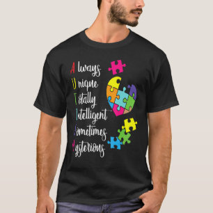Colourful Autism Awareness For Asd Parents T-Shirt