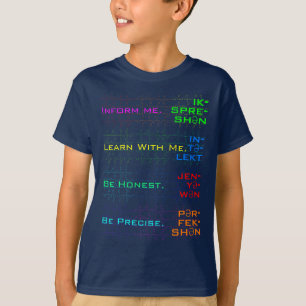 Colourful Autism Awareness & Strength Jigsaw Puzzl T-Shirt