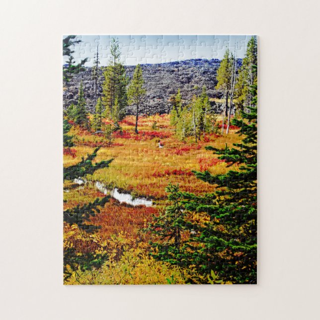 Colourful Autumn Landscape Jigsaw Puzzle (Vertical)