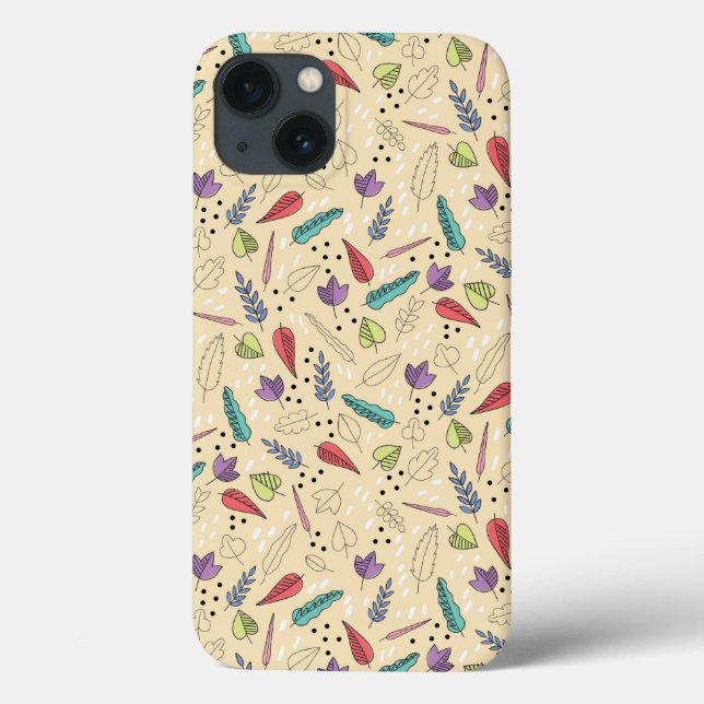 Colourful Autumn Leaf Medley Case-Mate iPhone Case (Back)