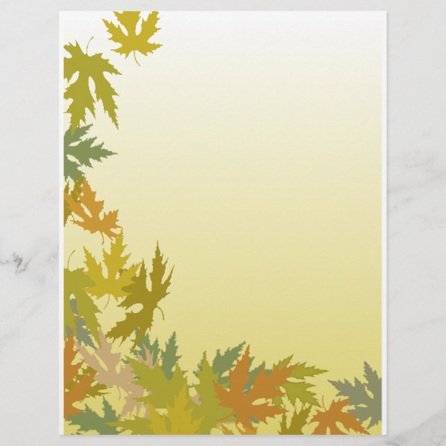 Colourful Autumn Leaves (Front)