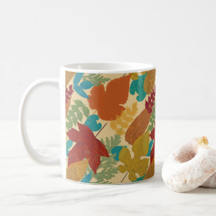 Colourful Autumn Leaves Coffee Mug