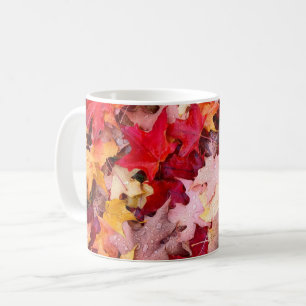 Colourful Autumn Leaves Coffee Mug