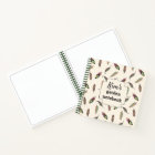 Colourful Autumn Leaves Garden Journal Notebook