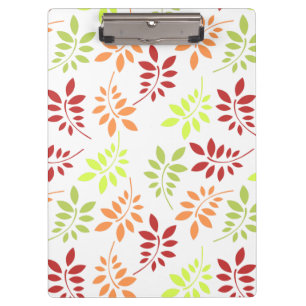 Colourful Autumn Leaves in Warm Tones Clipboard