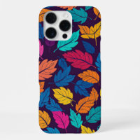 Colourful Autumn Leaves Pattern Vibrant Fall