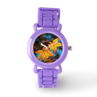 colourful autumn leaves Thanksgiving Watch