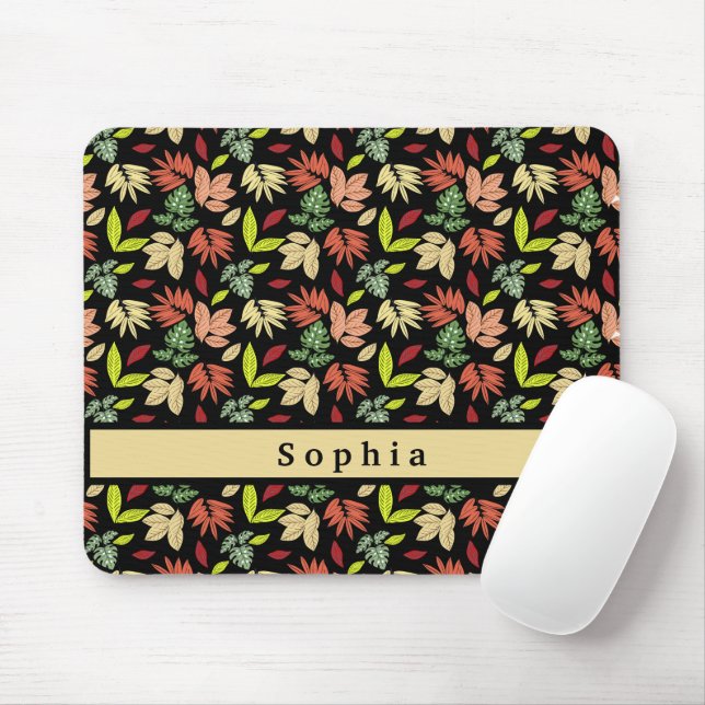 Colourful Autumn Mouse Mat (With Mouse)