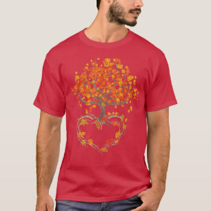 Colourful Autumn Trees Wildlife Forest Fall Leaves T-Shirt