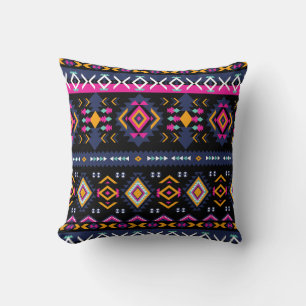 Colourful Aztec Cushion