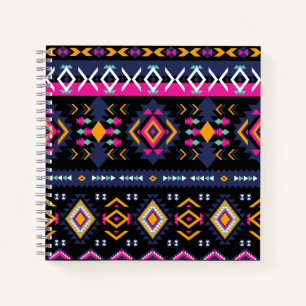 Colourful Aztec Notebook