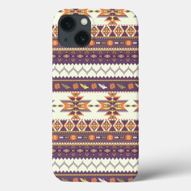 Colourful aztec pattern Case-Mate iPhone case (Back)