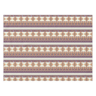 Colourful aztec pattern tablecloth