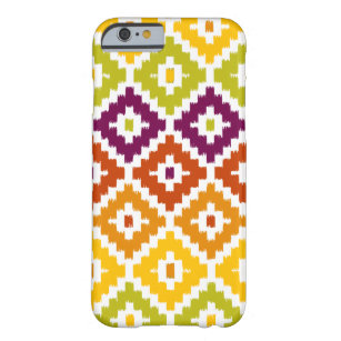 Colourful Aztec Tribal Print Ikat Diamond Pattern Barely There iPhone 6 Case