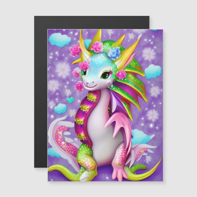 Colourful Baby Dragon (Front/Back)