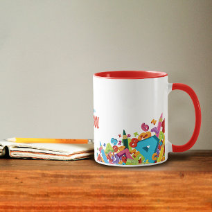Colourful Back to School Coffee Mug