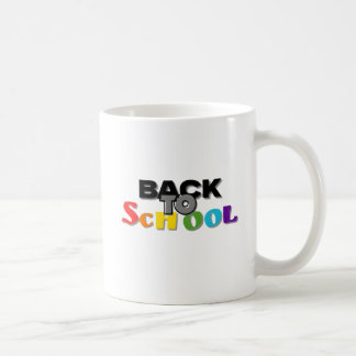 Colourful Back to School Lettering Coffee Mug