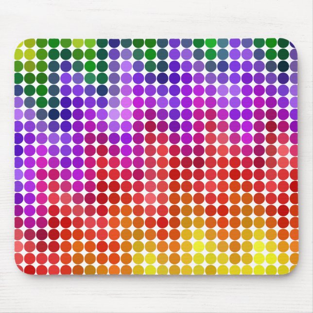 Colourful background mouse mat (Front)