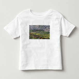 Colourful badlands from Buck Hill overlook in Toddler T-Shirt