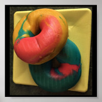 Colourful Bagels Photo