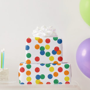 Colourful Ball Pattern Wrapping Paper