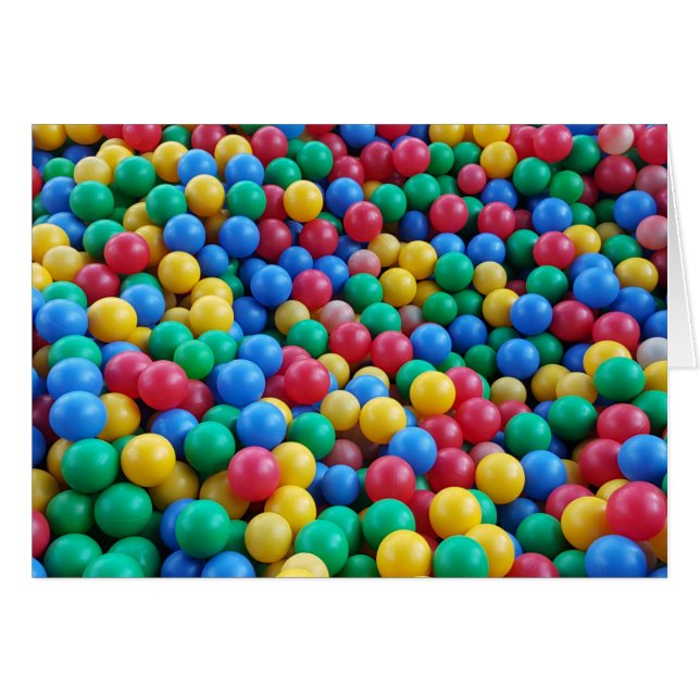 Colourful Ball Pit Balls Kids Play (Front Horizontal)
