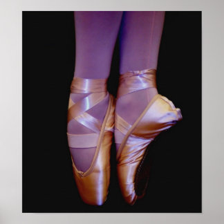 Colourful Ballerina Poster