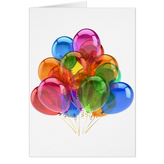 Colourful Ballons (Front)