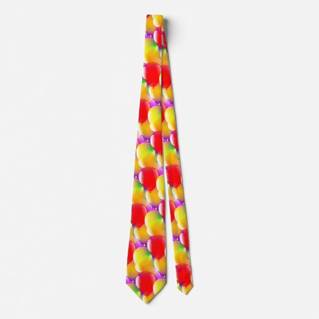 Colourful Balloons - Party Tie (Front)