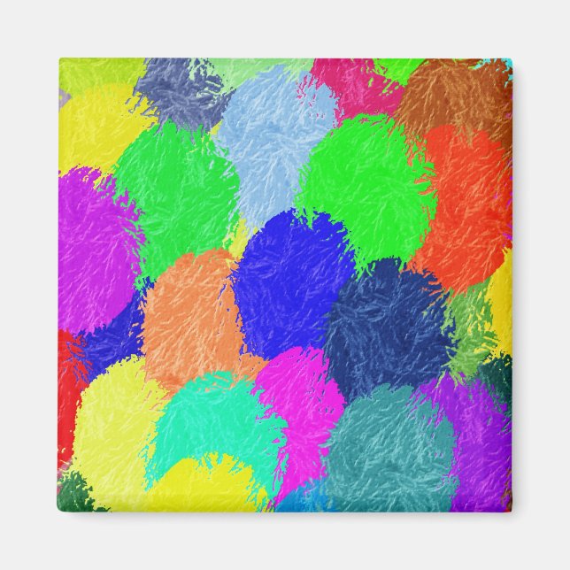 Colourful Balls Magnet (Front)