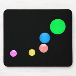 Colourful Balls Mouse Mat
