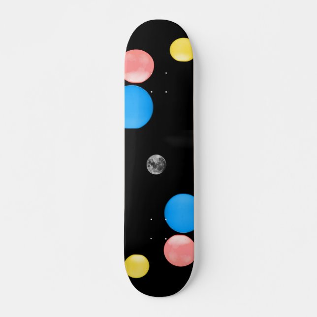 Colourful Balls Skateboard (Front)