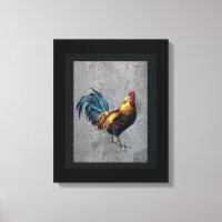 Colourful Bantam Rooster